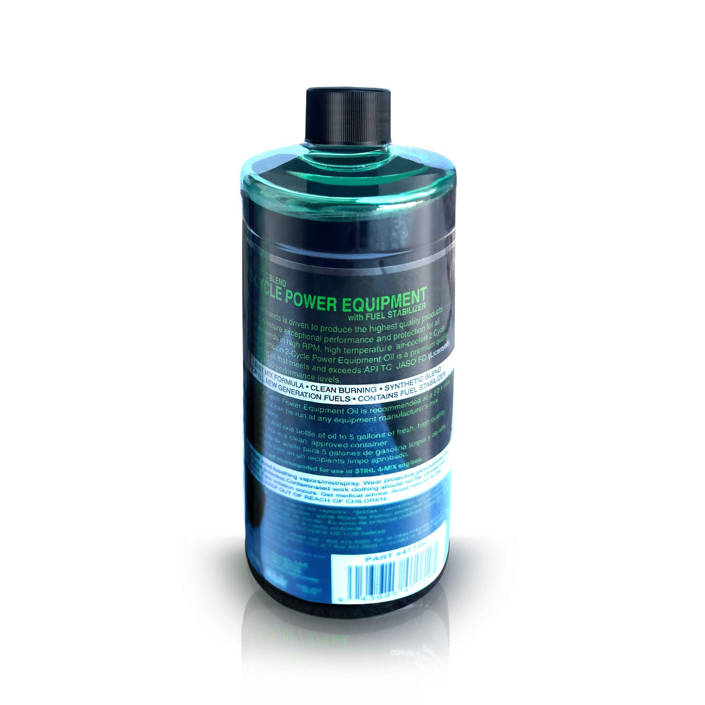 Champion 2 Cycle Engine Oil – Premium Synthetic Power Equipment Oil for Small Gasoline Engines – Fuel Stabilizer for Landscaping Equipment, Exhaust Systems, Spark Plugs – Enhanced Protection